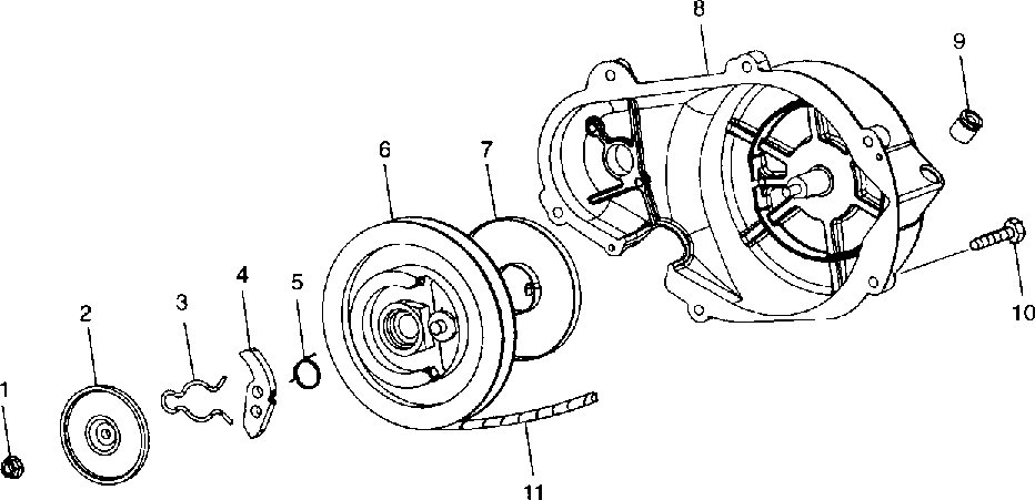 Recoil starter - 099sb6ds