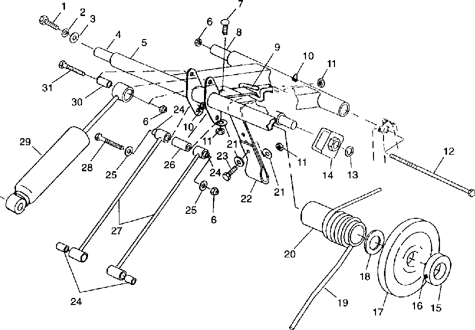 Rear torque arm - 099sb6ds