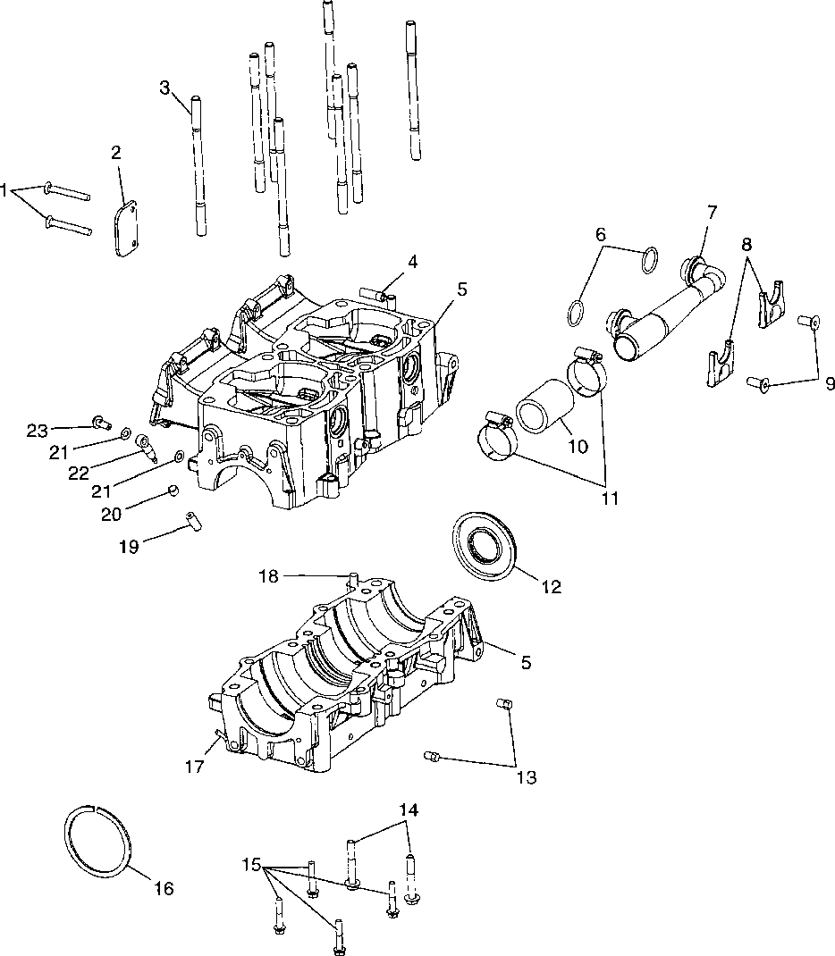 Crankcase - 099sp6ds