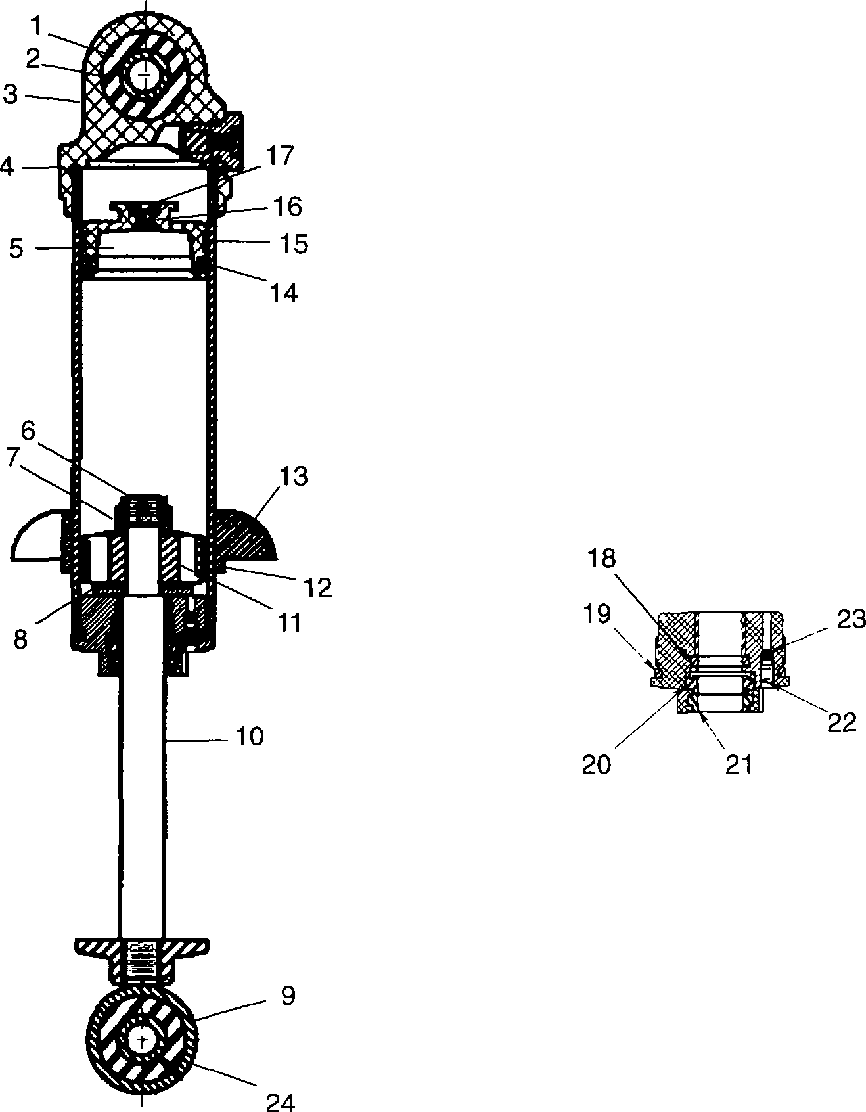 Fox shock - front track - 099sp6ds