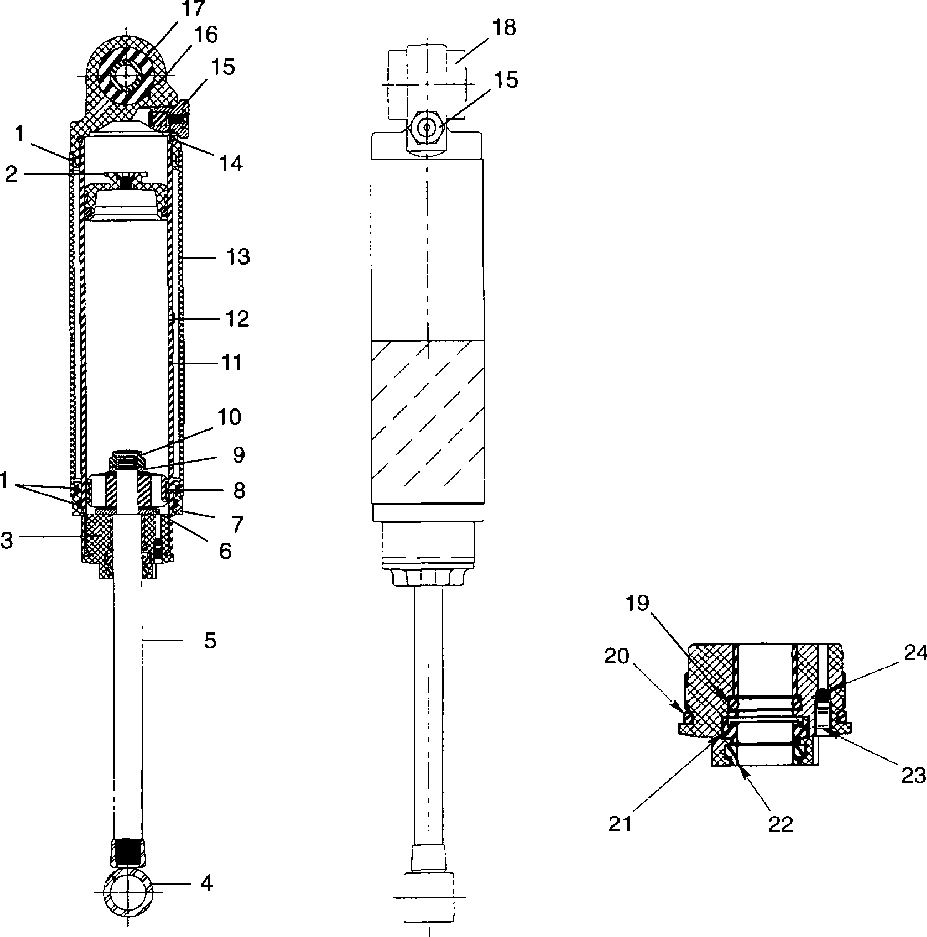 Fox shock - rear track - 099sp6ds