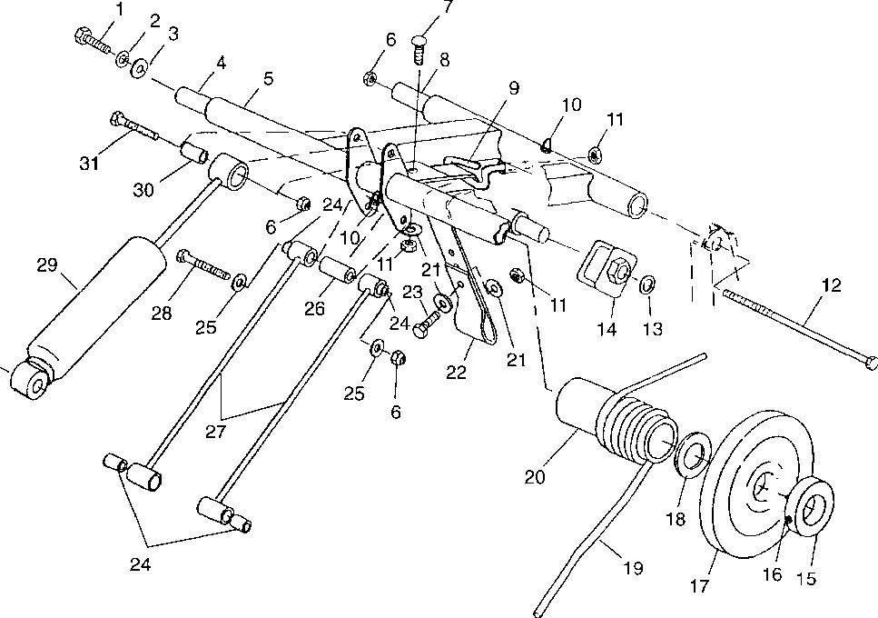 Rear torque arm - 099sp7as