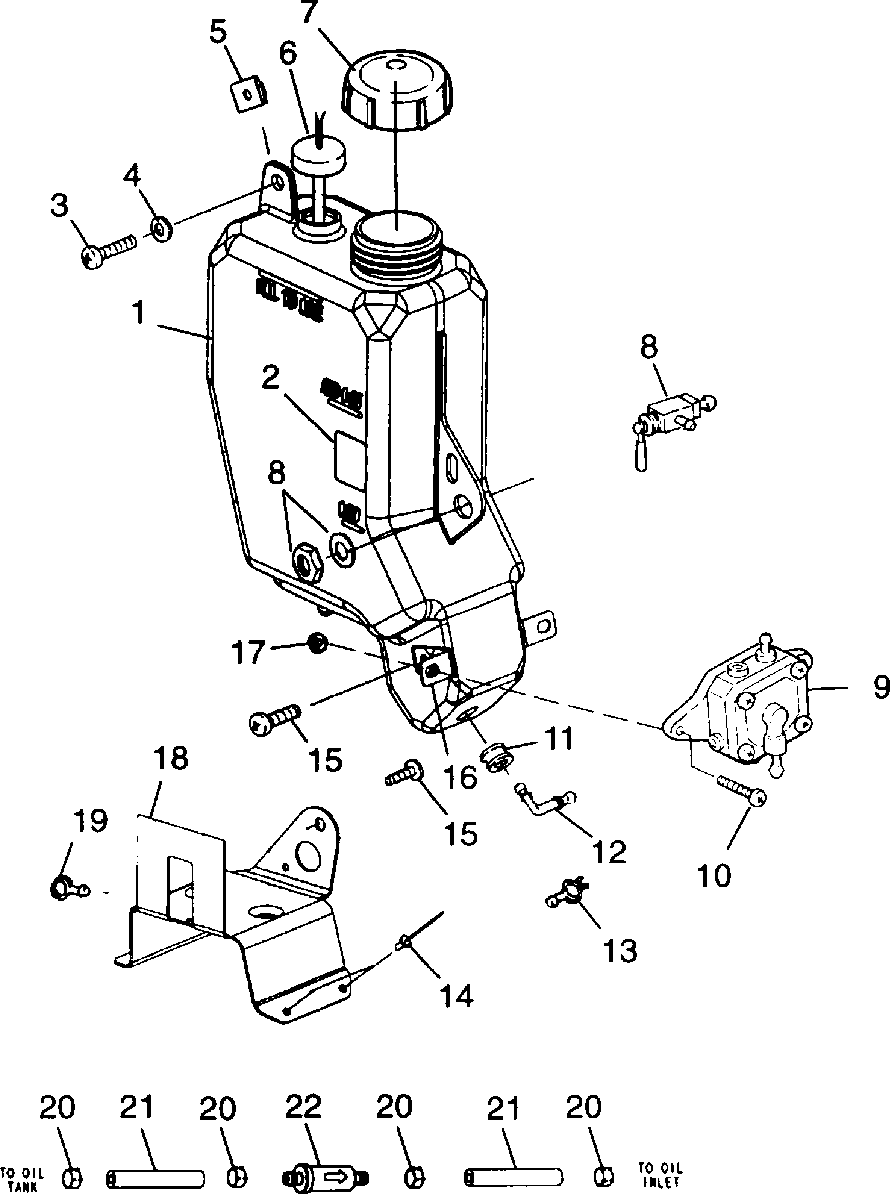 Oil tank - e99ss5bu