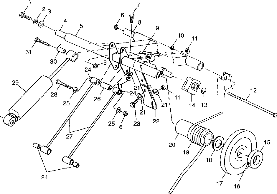 Rear torque arm - 099sr7asa