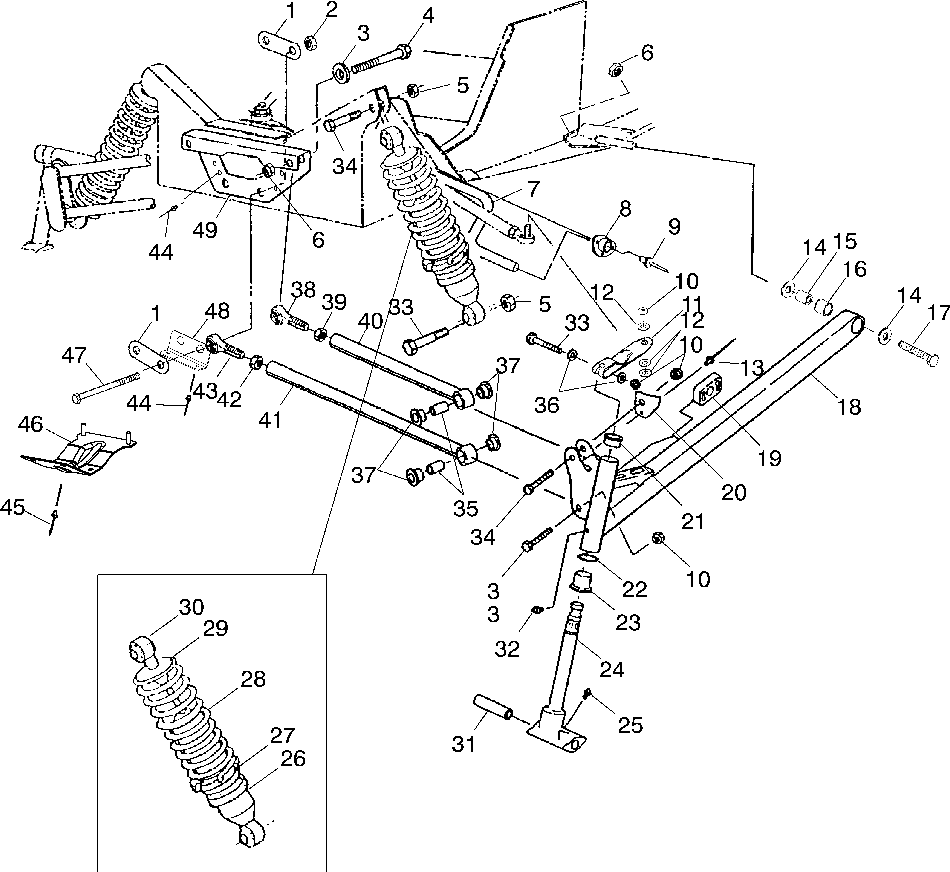 Front suspension - e99ss7au