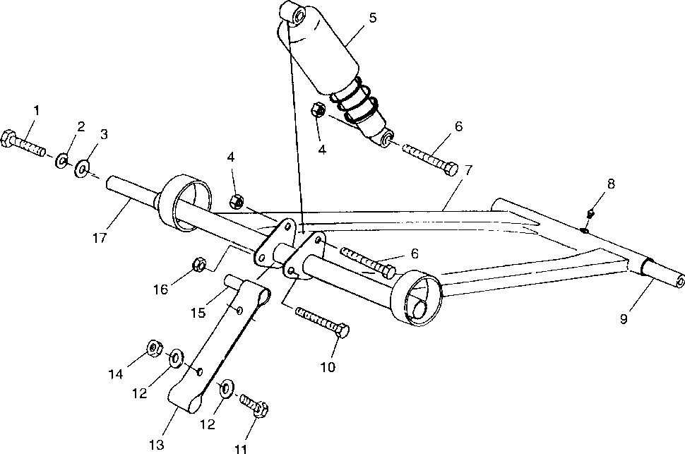 Front torque arm - 099st4ds