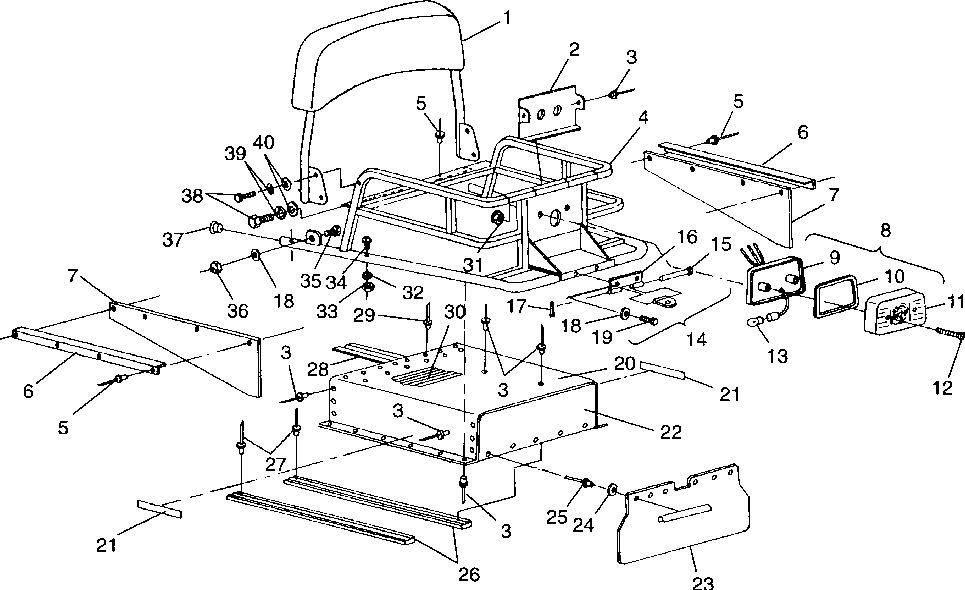 Rack and tunnel extension - 099su4bs