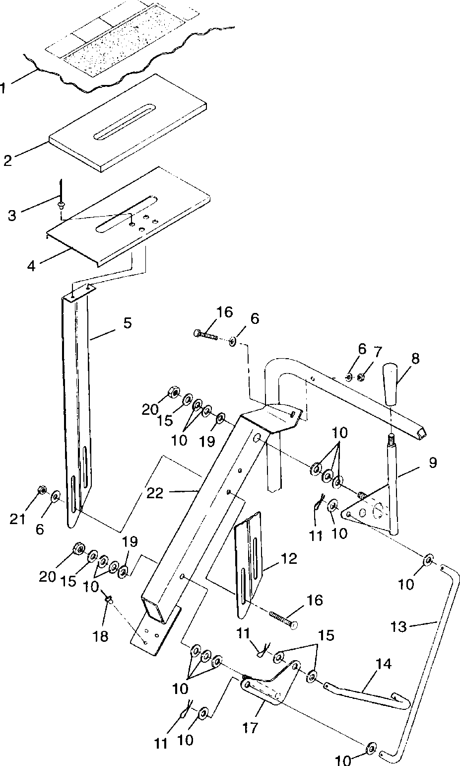 Shift linkage - 099su4bs