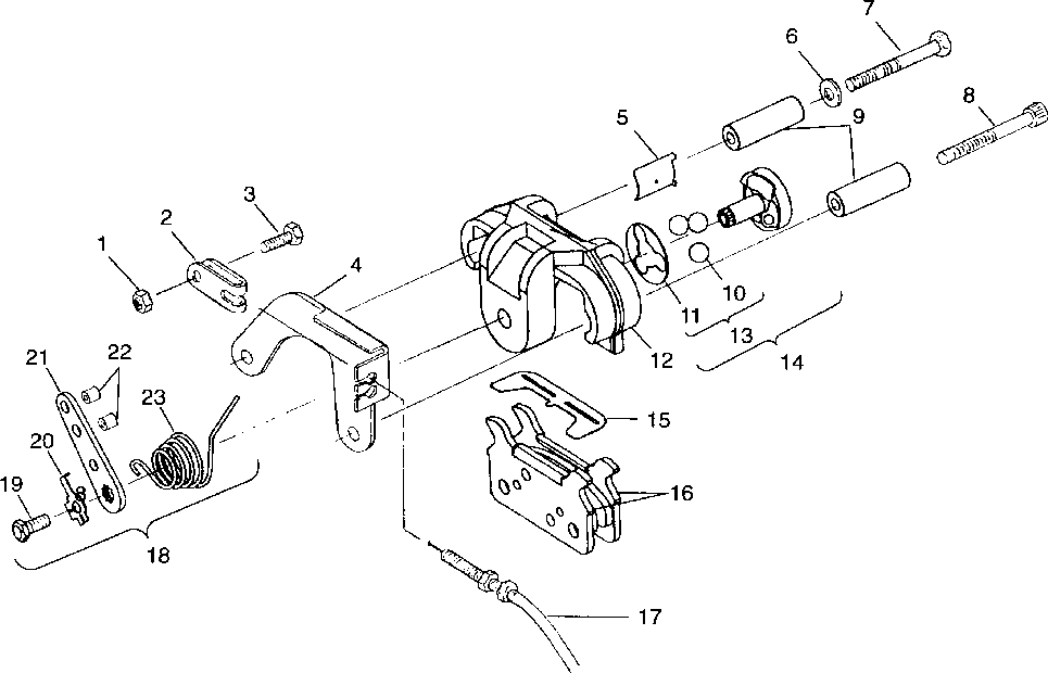 Запчасти поларис widetrak lx