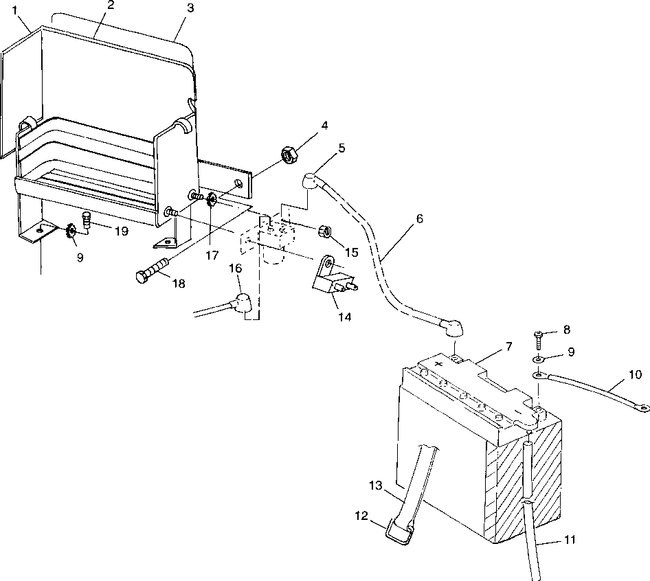 Battery box - 099su4bs