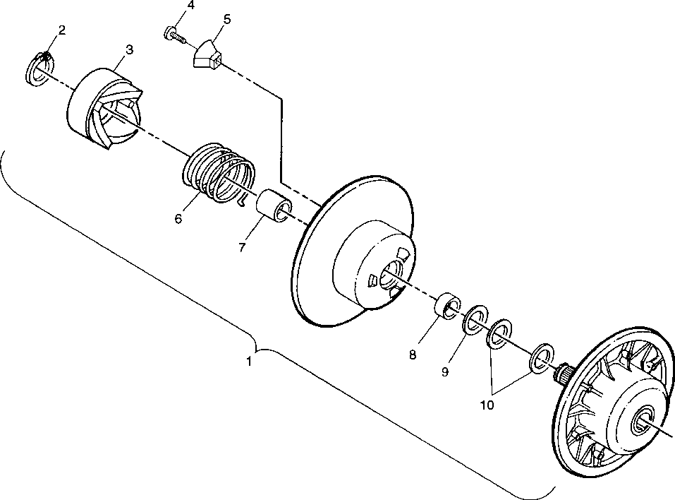 Driven clutch - 099su4ds