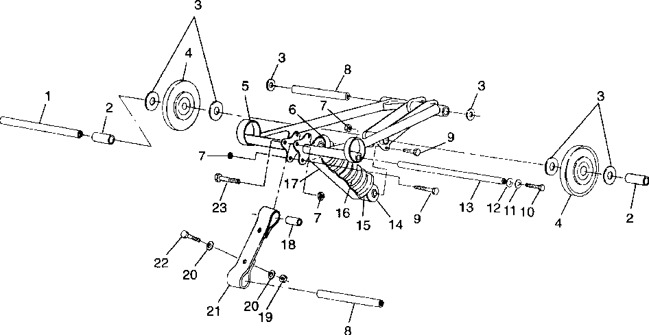 Front torque arm - 099su4ds