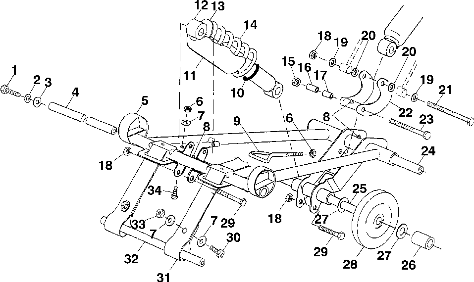 Front torque arm - 099sx4cs