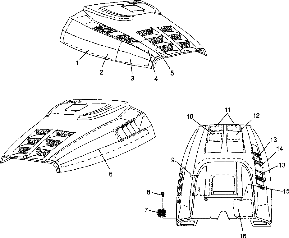 Hood - foam_foil - 0980143