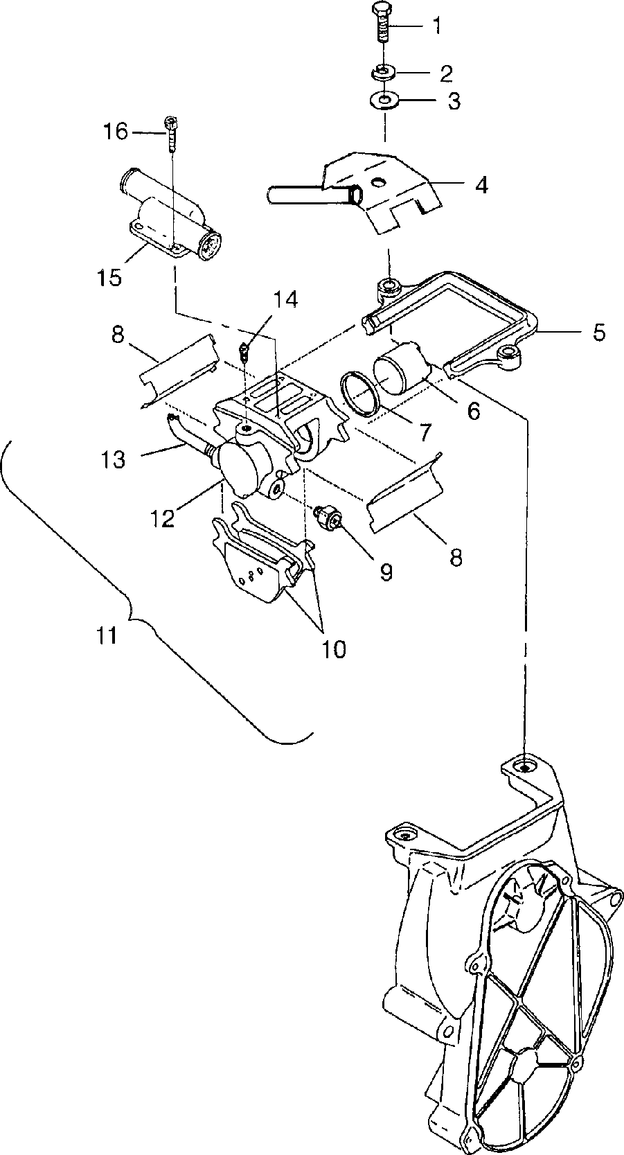 Brake 700 xc 0981766 and european 700 xc e981766