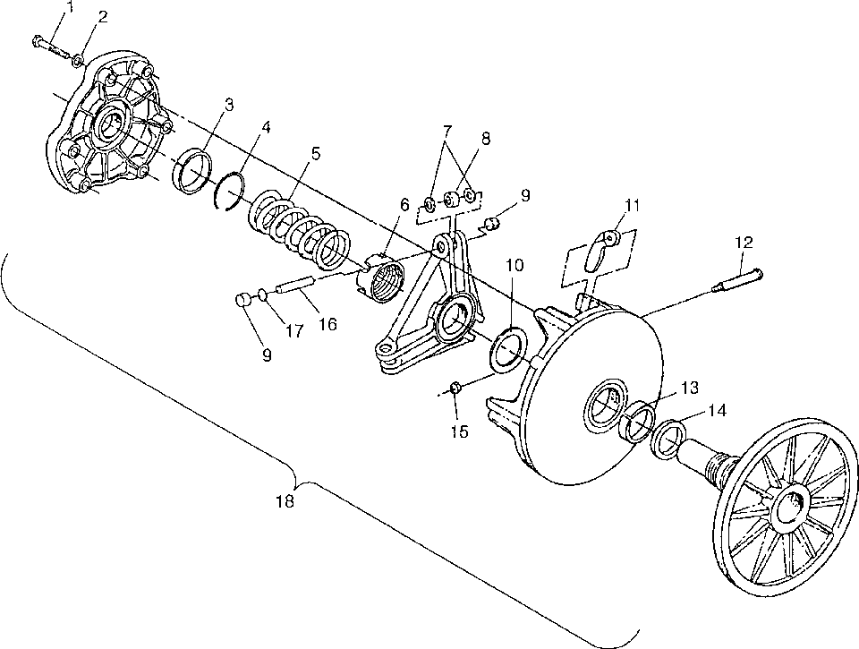 Drive clutch - e981766