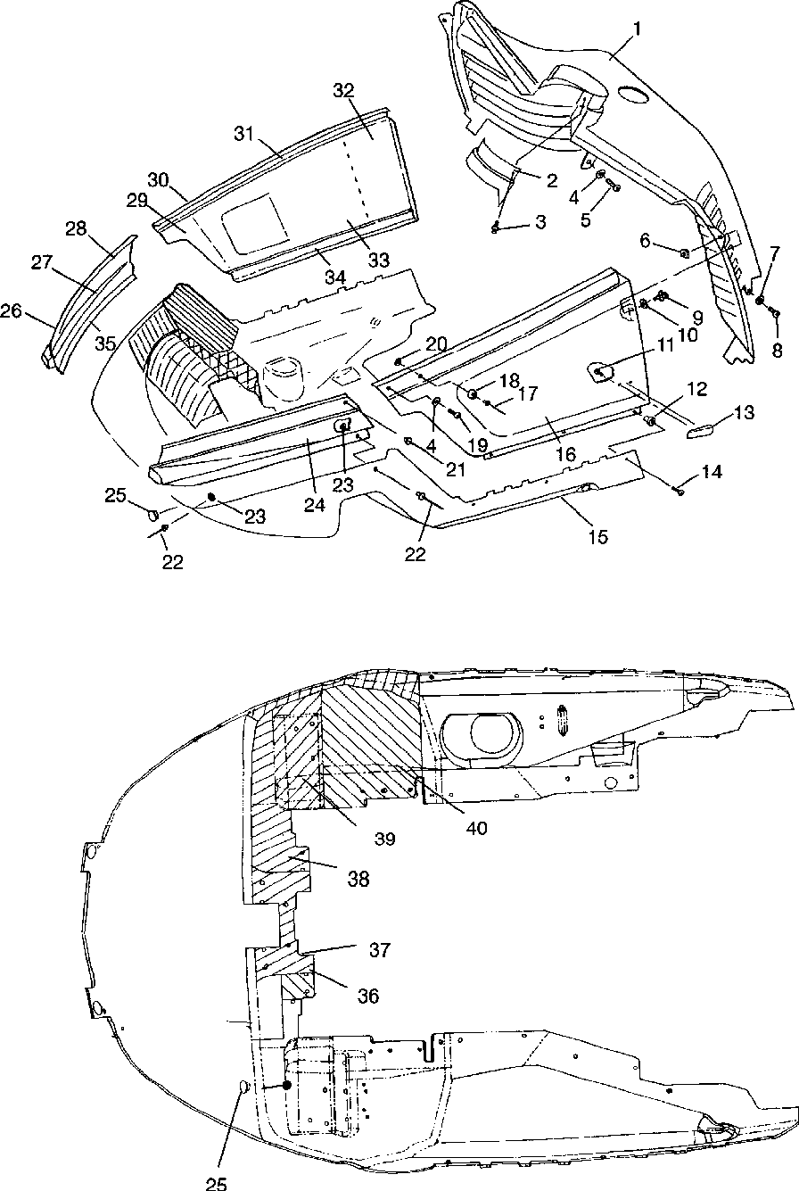 Nosepan 500 indy 0982764(a)(b) and european 500 indy e982764a