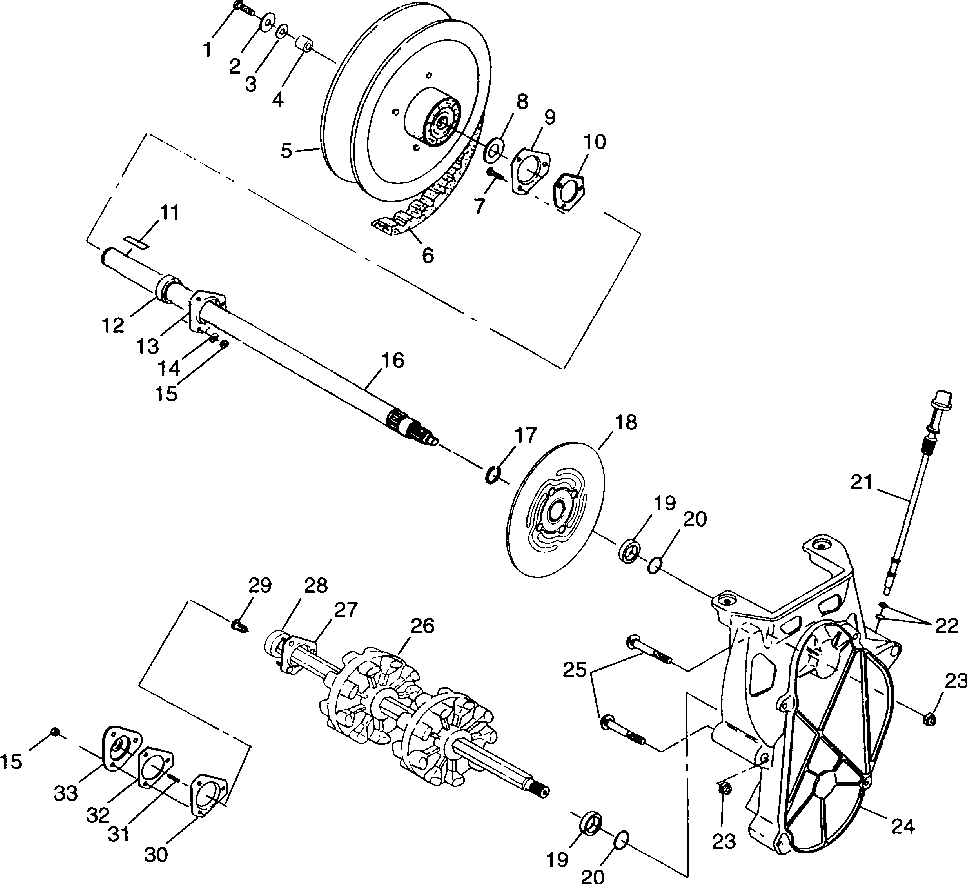 Drive train - 099sr5bs