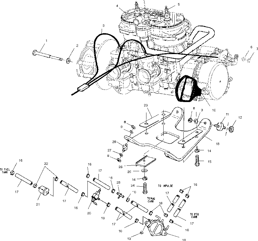 Engine mounting - e99ss6du