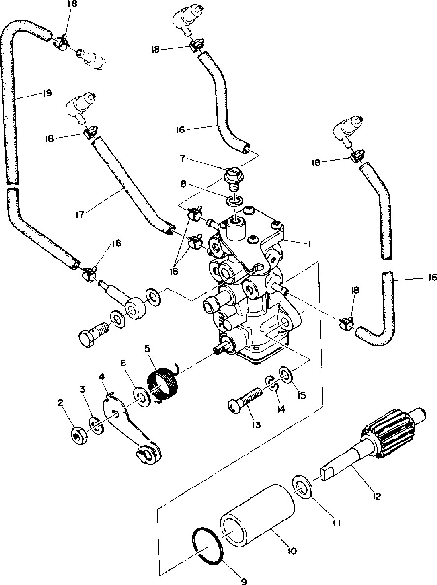 Oil pump (600 and 600 le)