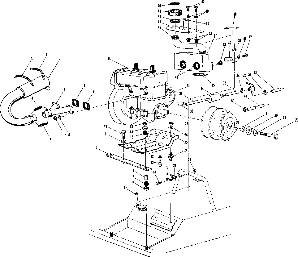 Engine mounting