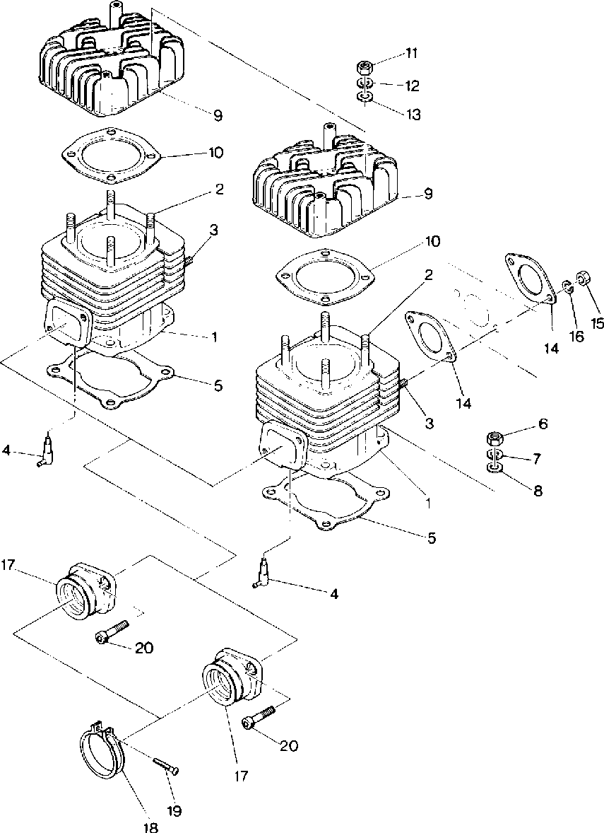 Cylinder sprint es