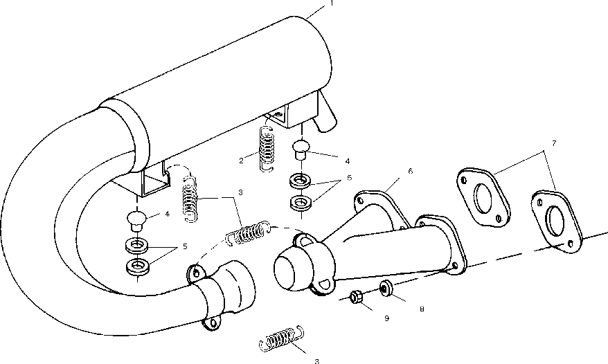 Exhaust system - s01ld3as