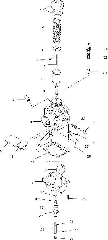 Carburetor - s01lt3as