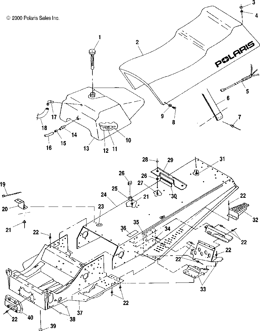 Tunnel and seat - s01lt3as