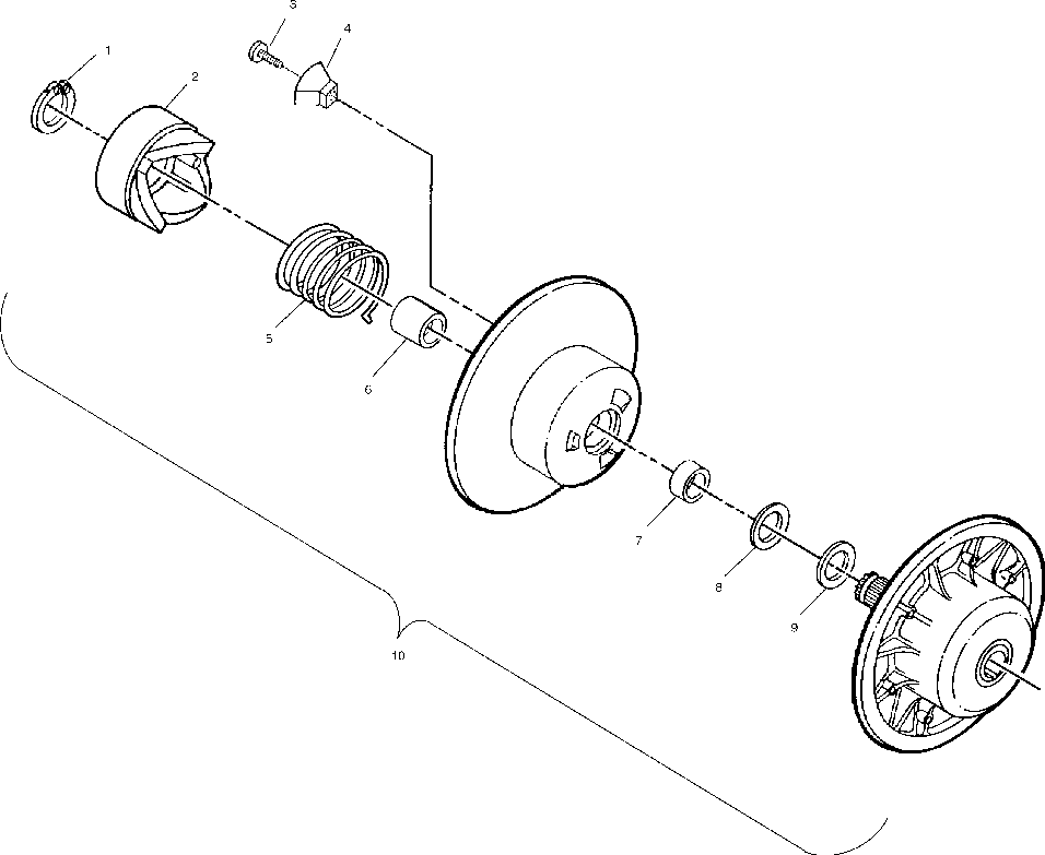 Driven clutch - s01lt3as