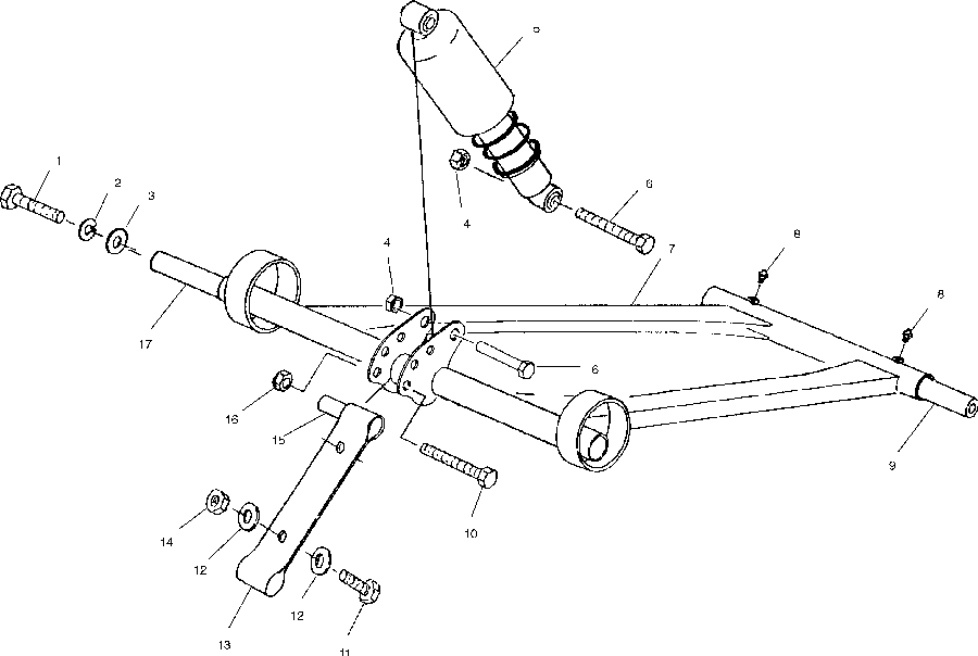 Front torque arm - s01lt3as