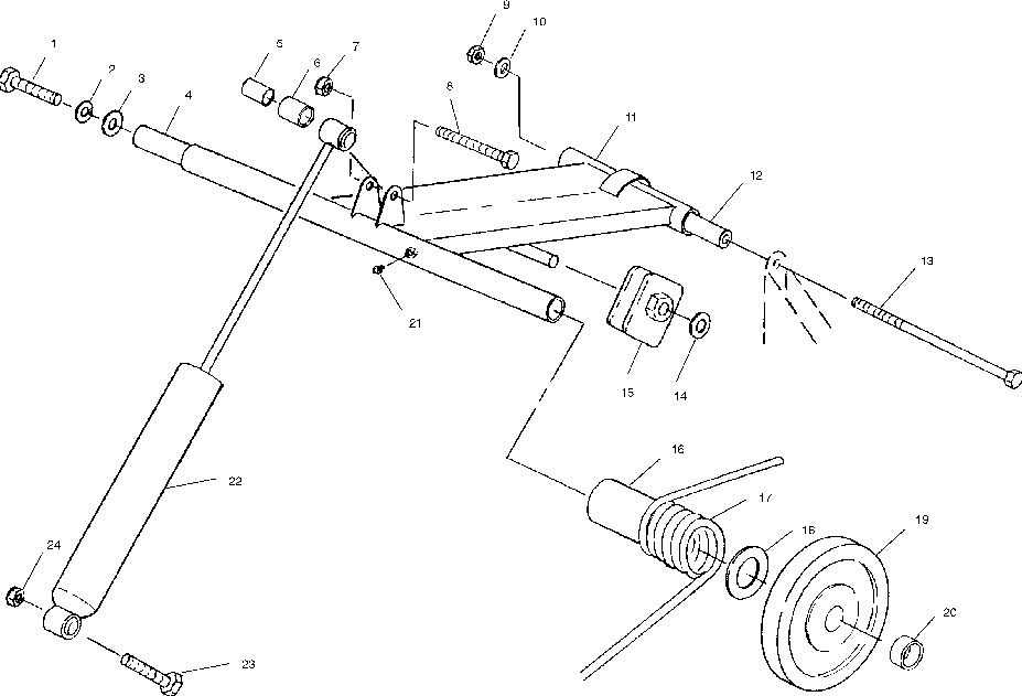 Rear torque arm - s01lt3as