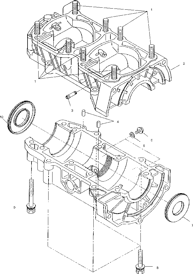 Crankcase- s01nb5bs