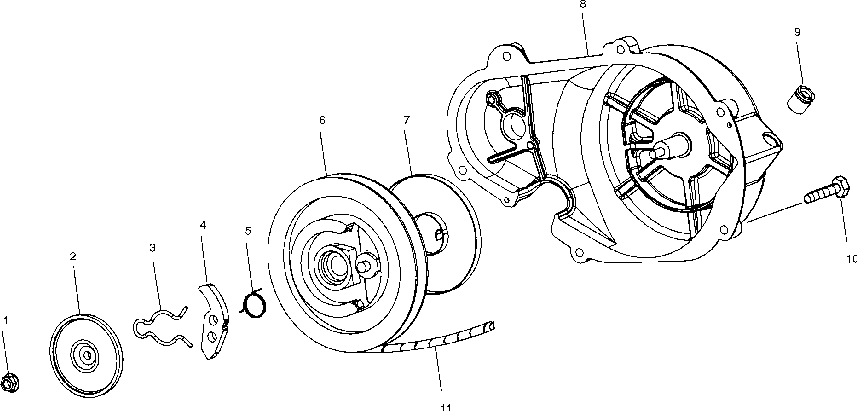 Recoil starter - s01nd8bs