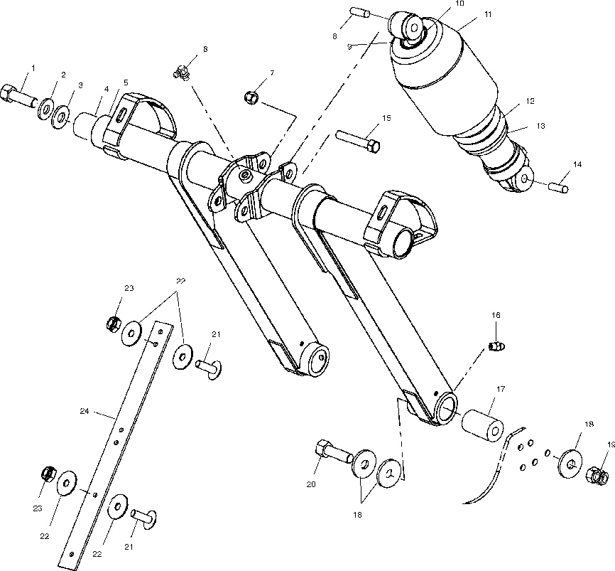 Front torque arm - s01np5as