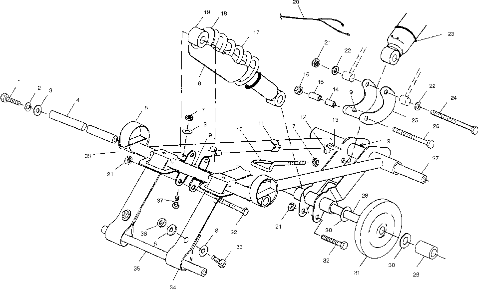 Front torque arm - s01sb8as