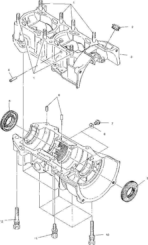 Crankcase - s01sd4bs