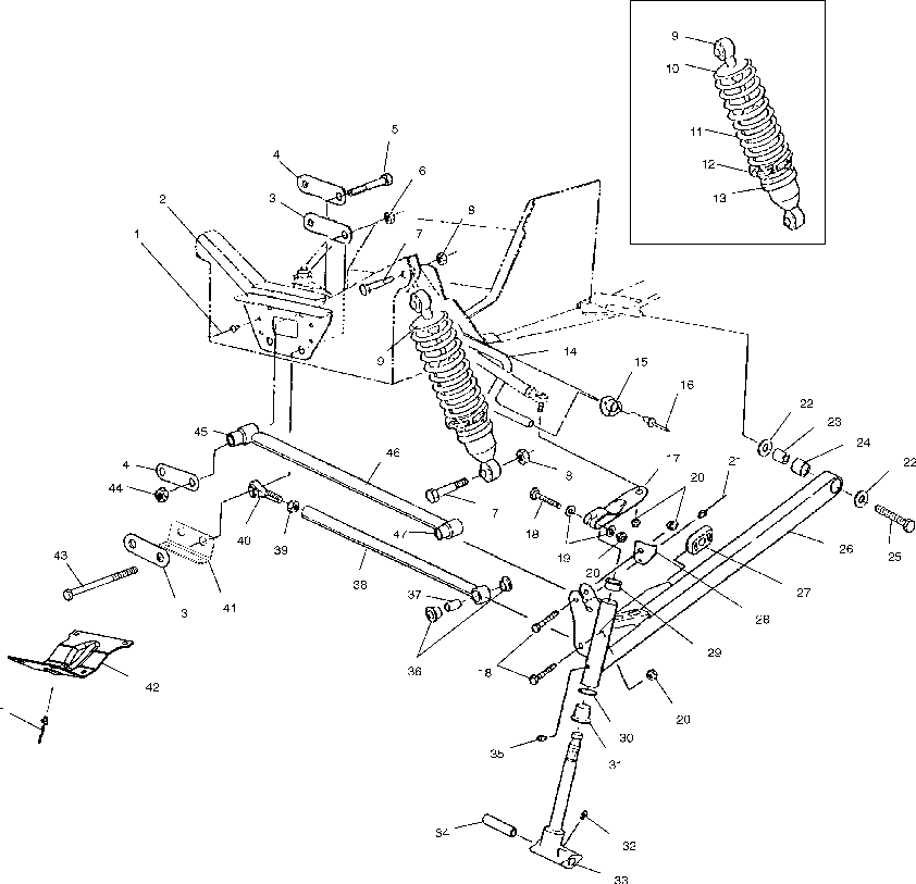 Front suspension - s01sd4bs