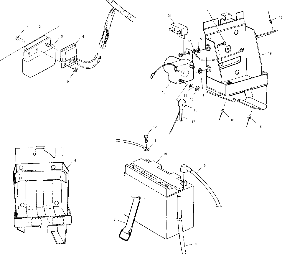 Battery box - s01sd4bs