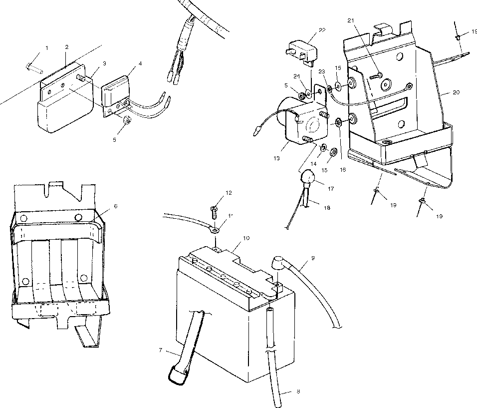 Battery box - e01sd5bu