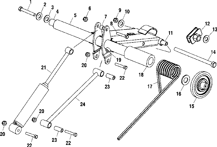 Rear torque arm - s01sr5as