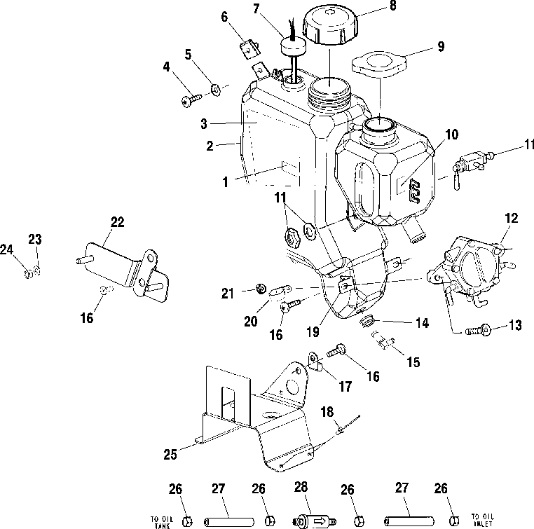 Oil tank - s01sr5as