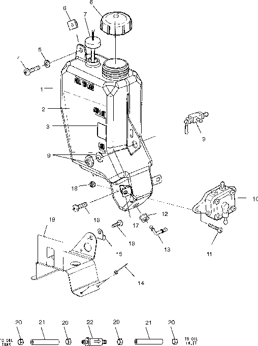 Oil tank - s01sr5bs