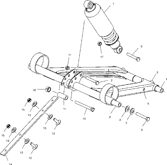Front torque arm - s01sr5bs