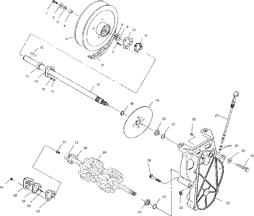 Drive train - s01sr7as