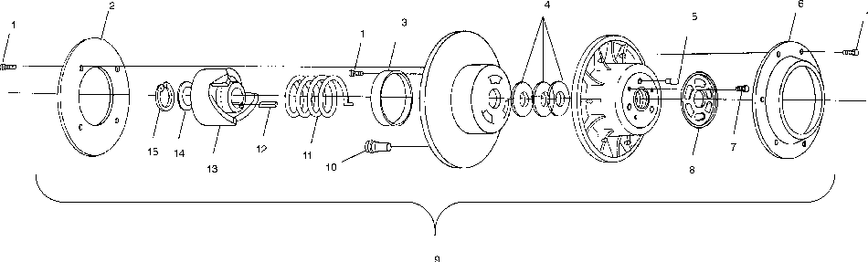 Driven clutch - s01ss7as