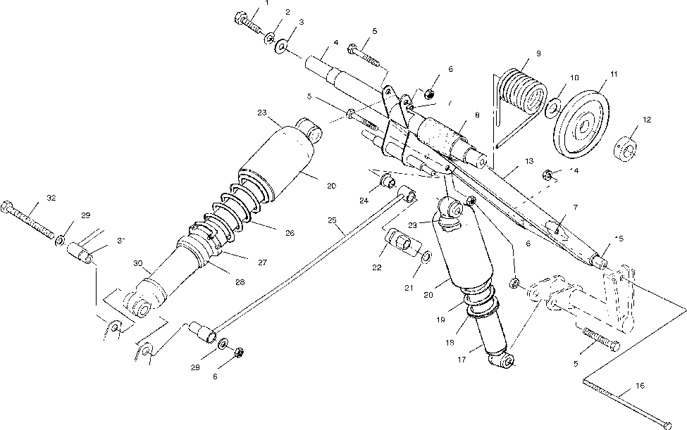 Rear torque arm - s01st4bs