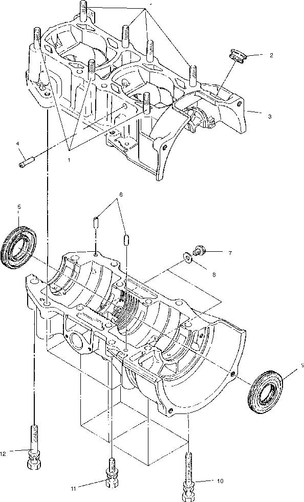 Crankcase - s01st4bs