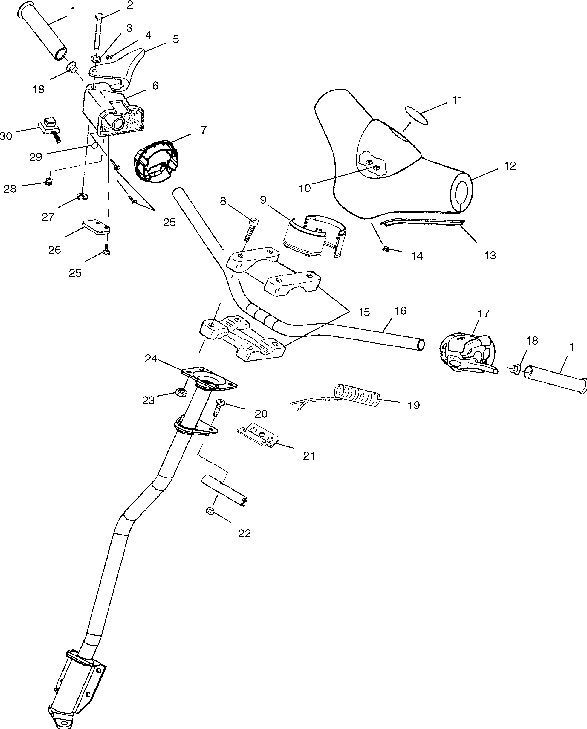 Steering - handlebar - s01st4bs