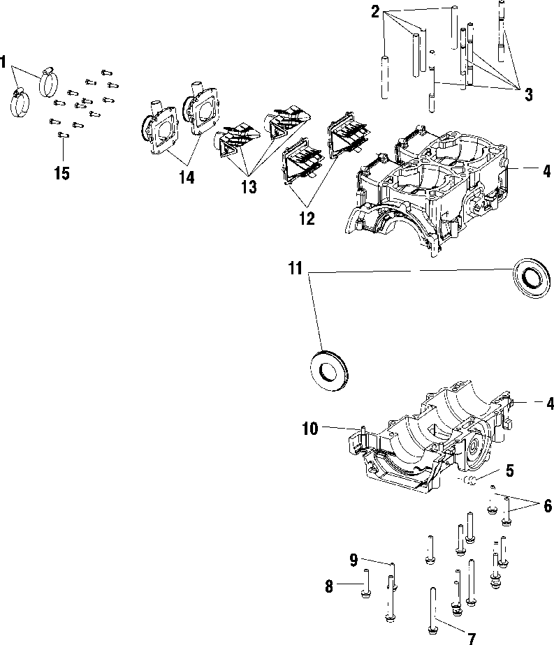 Crankcase - s01st6es